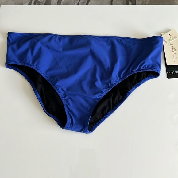 PROFILE BY GOTTEX Indigo Tutti Frutti Seamless Classic Swimsuit Bottoms - Picture 3 of 7